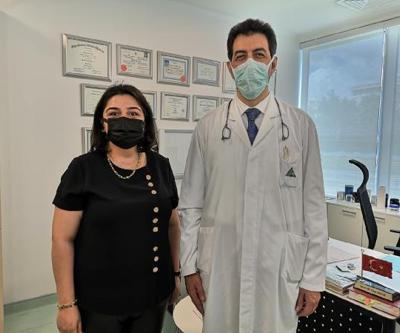 Koronavirüs sonrası nefes borusu daralan kadın ölümden döndü