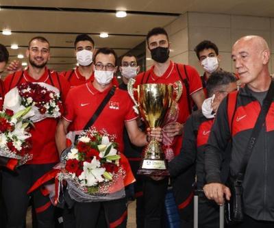A Milli Erkek Voleybol Takımı yurda döndü