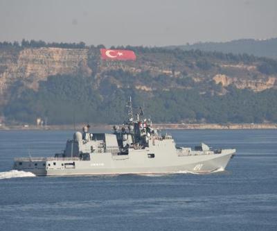 Rus savaş gemisi, Çanakkale Boğazından geçti
