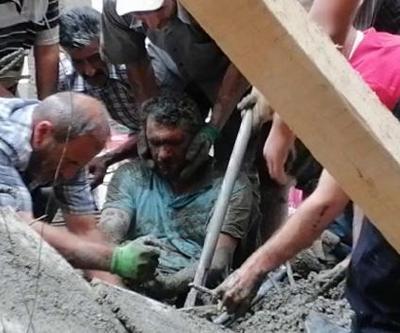 İnşaatta çökme: 3 işçi enkaz altından çıkarıldı