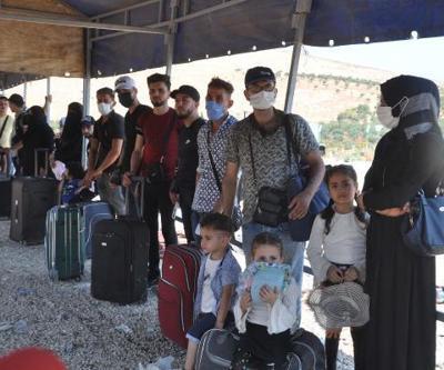 44 bin 220 Suriyeli bayramlaşmak için ülkelerine gitti
