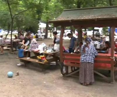 Ormanlarda bayram pikniği