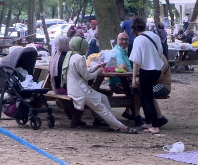Tatilde piknik alanları doldu