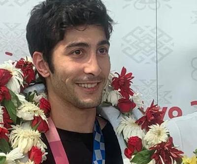 Olimpiyat madalyalı sporcu Hakan Reçber yurda döndü