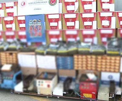57 bin 200 adet kaçak sigara ele geçirildi