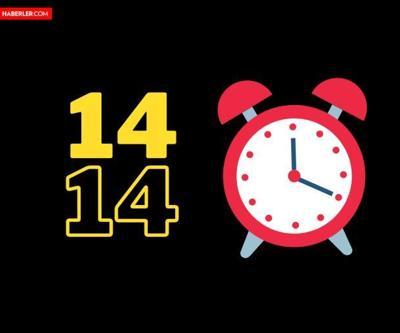 14.14 Saat Anlamı Nedir 14.14 Çift Saatlerin Anlamı Nasıl Yorumlanır