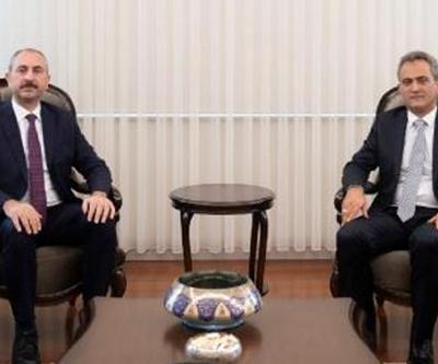 Adalet Bakanı Gülden, Bakan Özere hayırlı olsun ziyareti