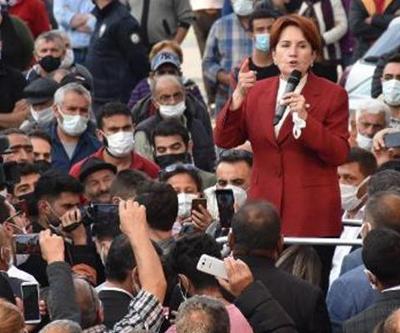Akşenerin esnaf ziyareti sırasında gerginlik
