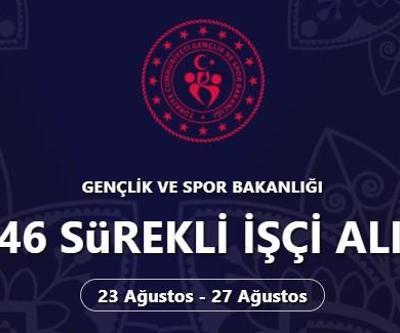 2021 GSB personel alımı başvuru şartları neler Gençlik ve Spor Bakanlığı işçi alımı başvurusu nasıl yapılır