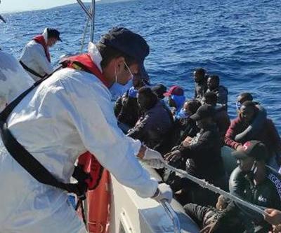 İzmirde 3 günde 184 kaçak göçmen kurtarıldı