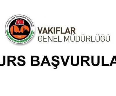 Vakıflar Genel Müdürlüğü burs başvuruları ne zaman 2021 VGM burs başvurusu hangi tarihte