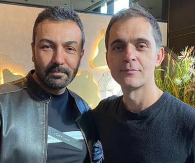 Pedro Alonso ile Saruhan Hünel bir arada
