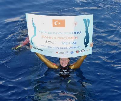 Şahika Ercümenden dünya rekoru