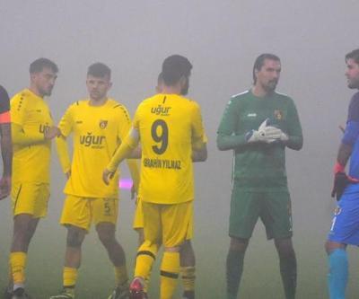İstanbulspor-Menemenspor maçı sis nedeniyle ertelendi