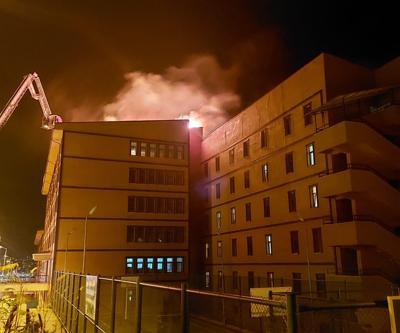 Son dakika haberi: Rizede öğrenci yurdunda yangın çıktı