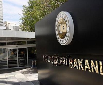 Son dakika...Dışişleri Bakanlığı, Rodos Başkonsolosluğu sekreterine verilen cezayı kınadı