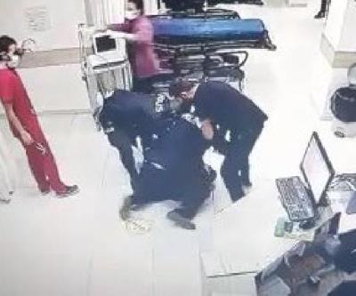 Alkollü geldiği hastanede doktora kafa atıp kaşını yardı