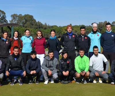Golf Milli Takımı hazırlıklarını Belekte sürdürüyor