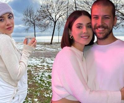 Fulya Zenginerin eşi göbeğini öptü: Ama ben gülerim