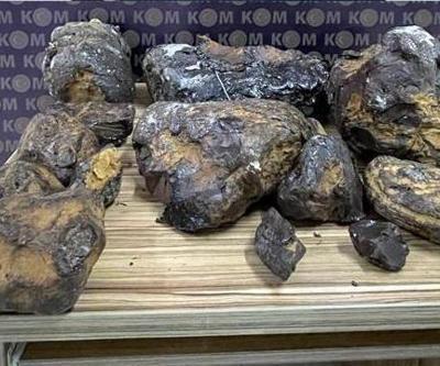 10 milyon lira değerinde balina kusmuğu ele geçirildi