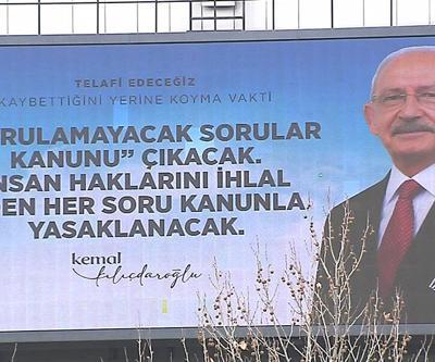 CHPnin afişi polemik konusu