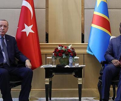 Cumhurbaşkanı Erdoğan, Kongo Cumhurbaşkanı Tshisekedi ile görüştü