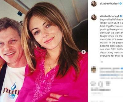 Elizabeth Hurleyden vefat eden eski aşkı Shane Warnee duygusal veda