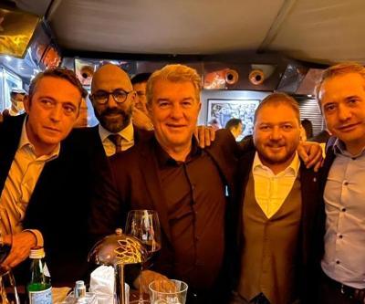 Galatasarayın Barcelona etkinliğine Ali Koç da katıldı