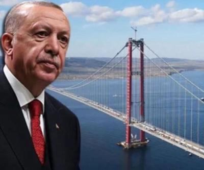 Cumhurbaşkanı Erdoğandan 1915 Çanakkale Köprüsü paylaşımı