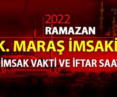 Diyanet Kahramanmaraş 2022 iftar vakti saat kaçta Maraş için iftar saati ne zaman
