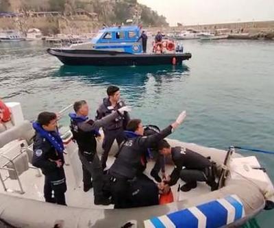 30 metrelik falezden denize düştü