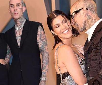 Kourtney Kardashian ile Travis Barker evlendi