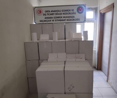 Ankarada kaçak sigara üreticilerine operasyon