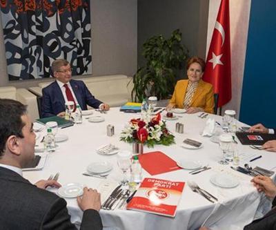 6 parti lideri üçüncü kez bir araya geldi