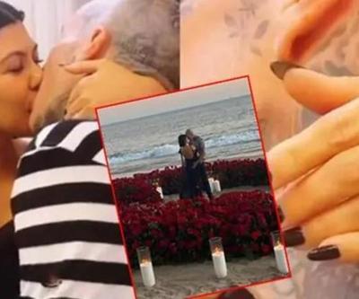 Kourtney Kardashian bir milyon dolarlık yüzüğün üzerine basıp kırdı