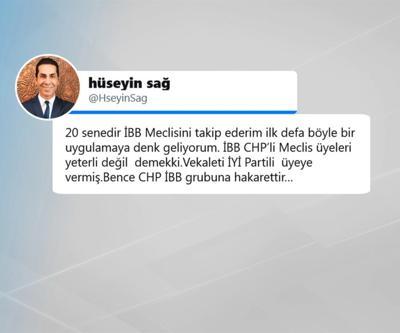 İBBde başkanlık vekaleti tartışması