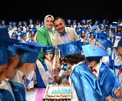 Biga Belediyesi kreşlerinde mezuniyet heyecanı