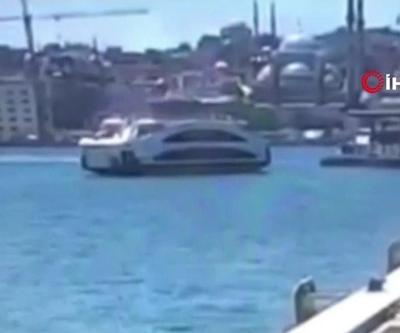 Yeni görüntü: Vapurun iskeleye çarpma anı