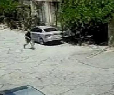 Avukatı öldüren saldırganın kaçış anı kamerada