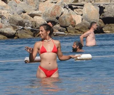 Zehra Çilingiroğlu poz vermeye doyamadı