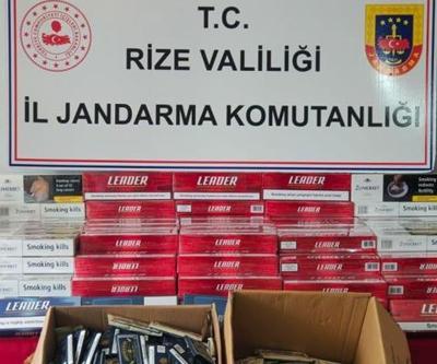 Jandarmadan kaçak sigara operasyonu: 2 gözaltı