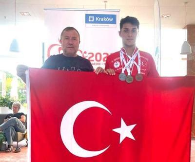 Özel sporcu Veysi Turan, Avrupa şampiyonu oldu