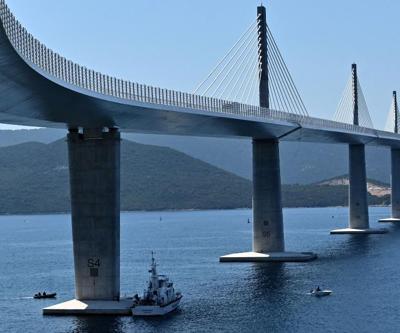 Peljesac Köprüsü: 2 yaka birleşti, 2 komşu ayrıştı