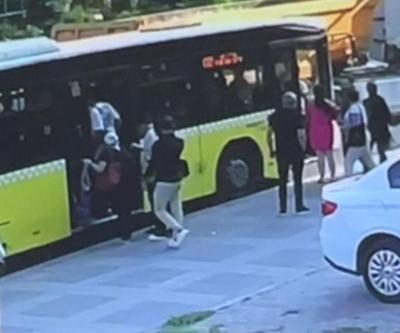 Yol verme tartışması kamerada