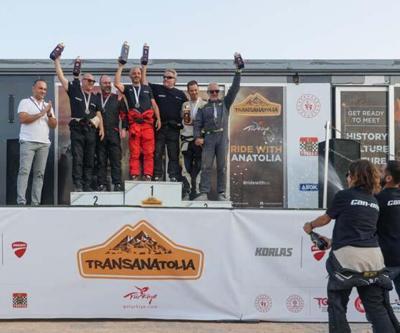 TransAnatolia rallisinde birinciler belli oldu