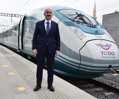 Bakan Karaismailoğlu: Hızlı tren seferlerini 44ten 56ya çıkarıyoruz