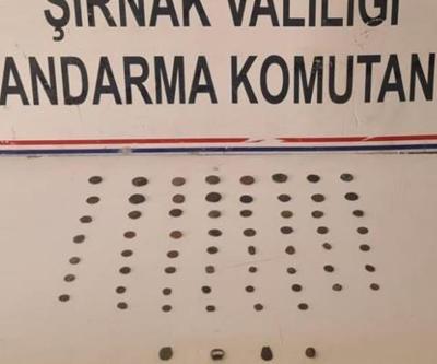 Şırnak’ta 65 parça tarihi obje ele geçirildi