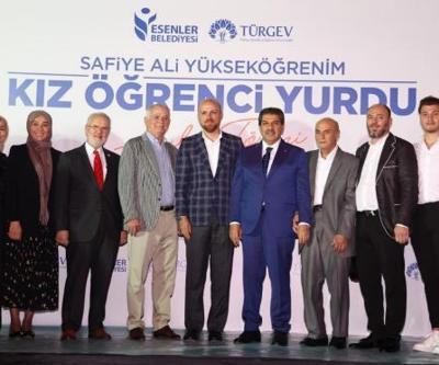 Esenlerde Bilal Erdoğanın katılımıyla kız öğrenci yurdu açıldı