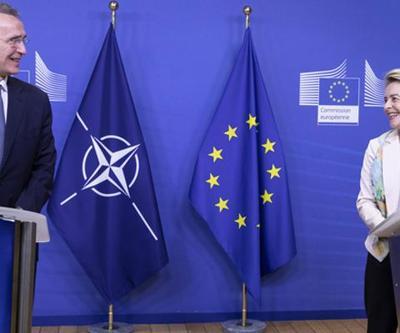 Stoltenberg ve von der Leyen Brüksel’de bir araya geldi