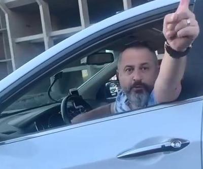 Merterde yol verme kavgası kamerada